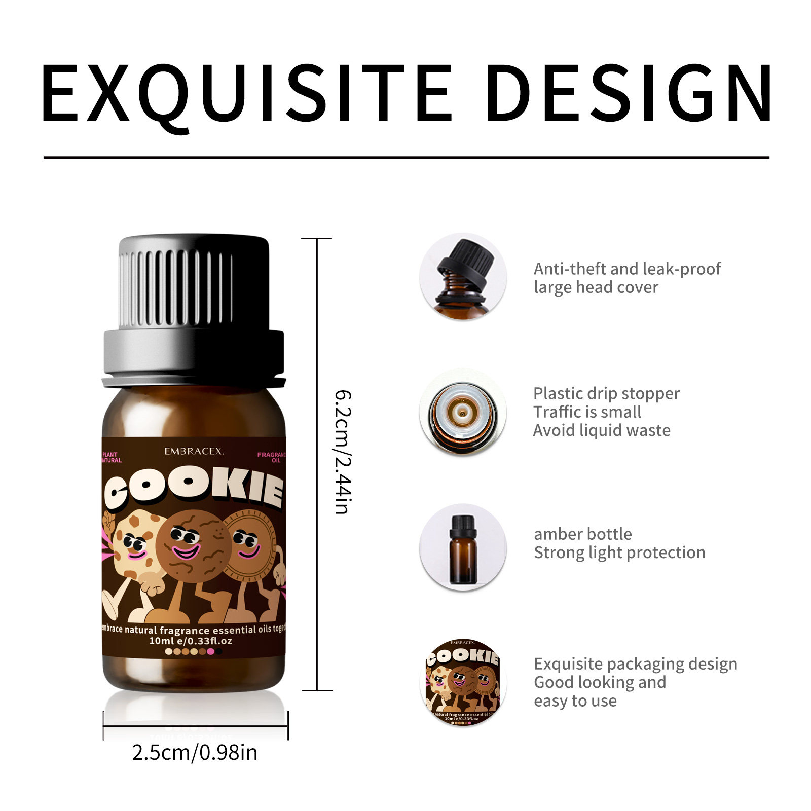 10ml Cookie Fragrance Essentia - Fragrance Oil 10Ml recension och pris
